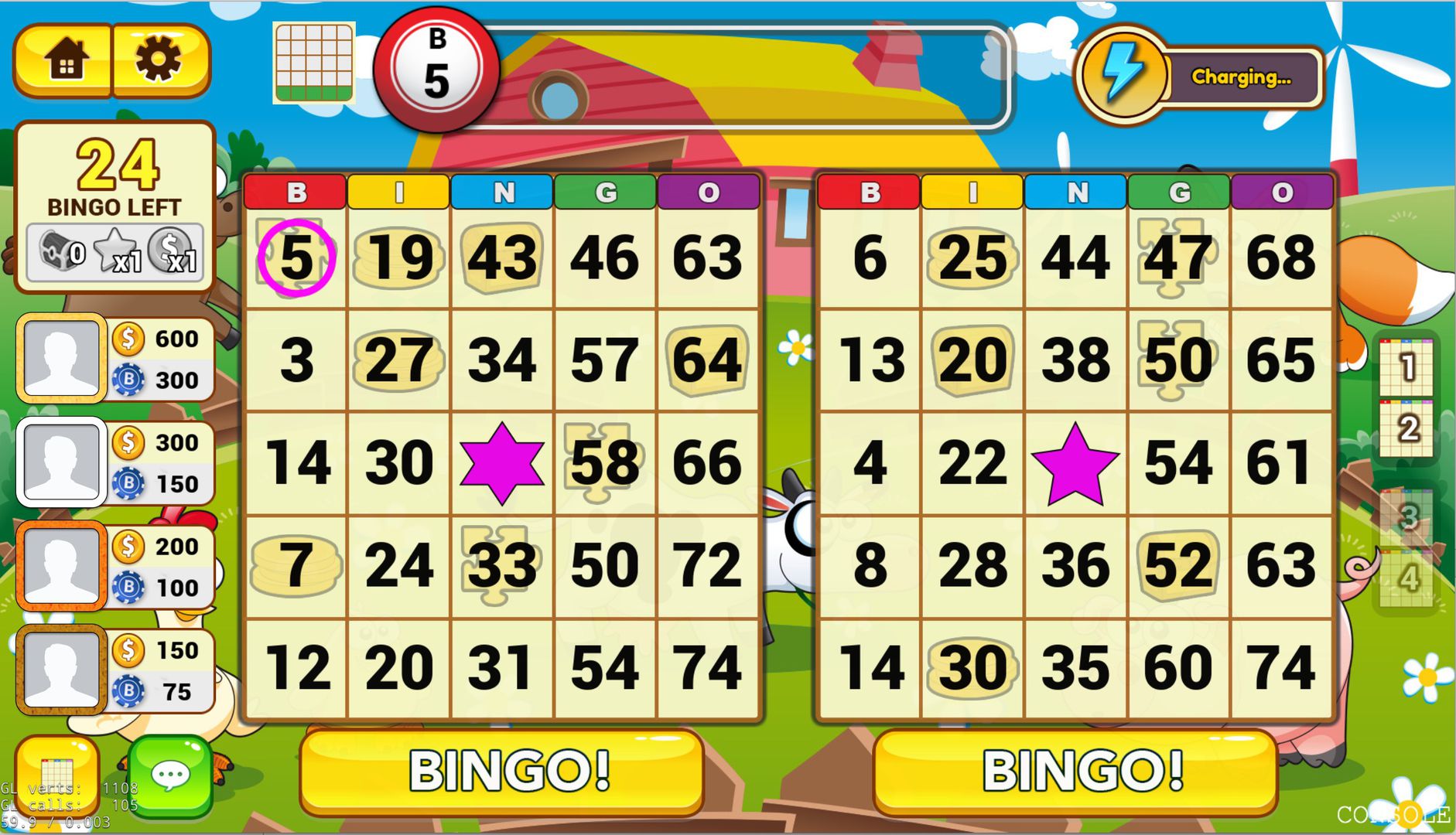 Bingo Legends Screenshot