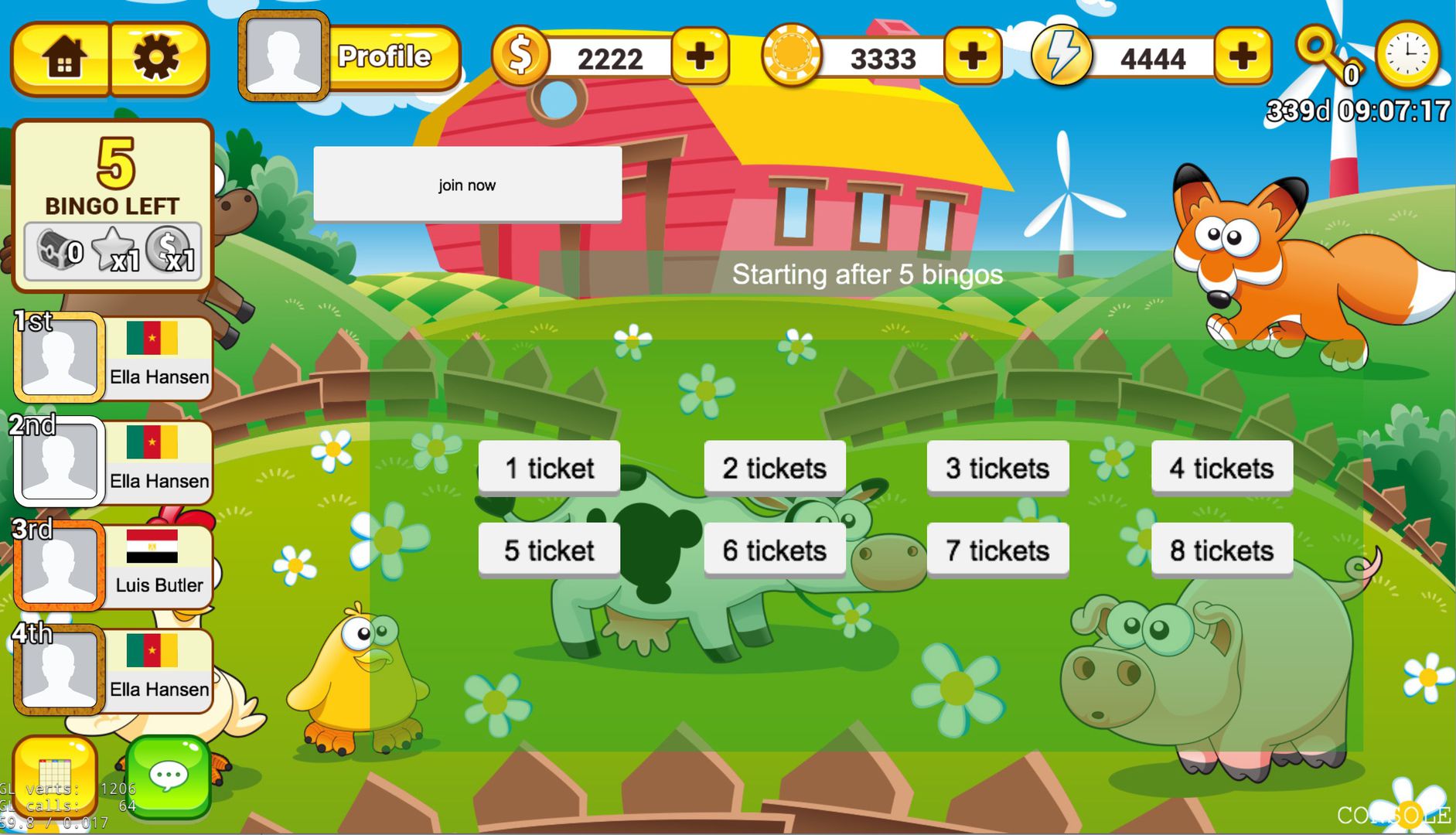 Bingo Legends Screenshot